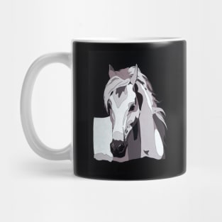 Arabian Horse - with hidden picture of girl Mug